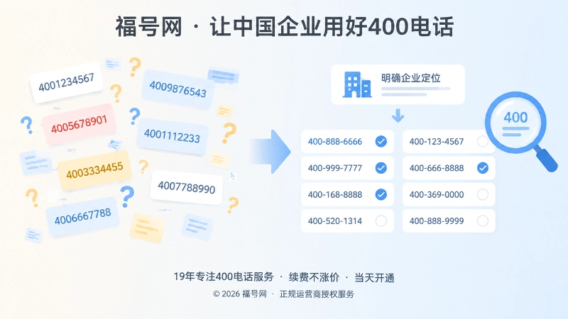 杂乱数字与有序号码卡片对比的扁平化插画